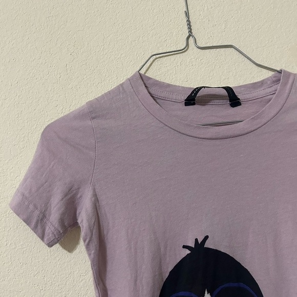 Marc by Marc Jacobs Beach Pineapple Girl T-Shirt Lavender Graphic Women's Sz  Xs - Picture 5 of 8